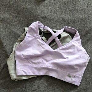 Puma Light Purple Sports Bra